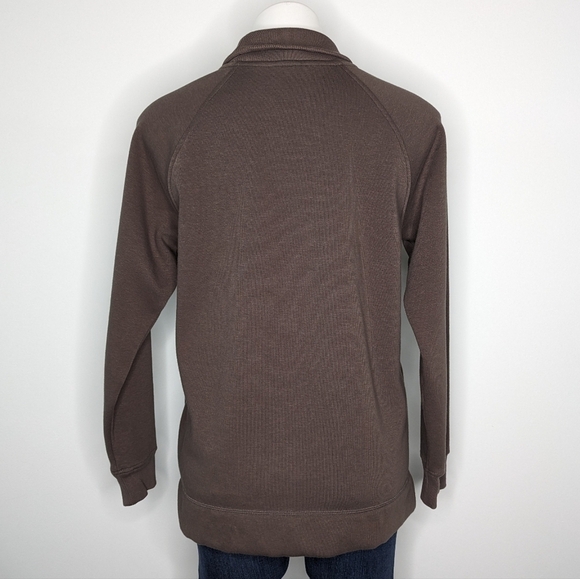Athleta brown turtleneck long sleeve sweatshirt S - Picture 8 of 11